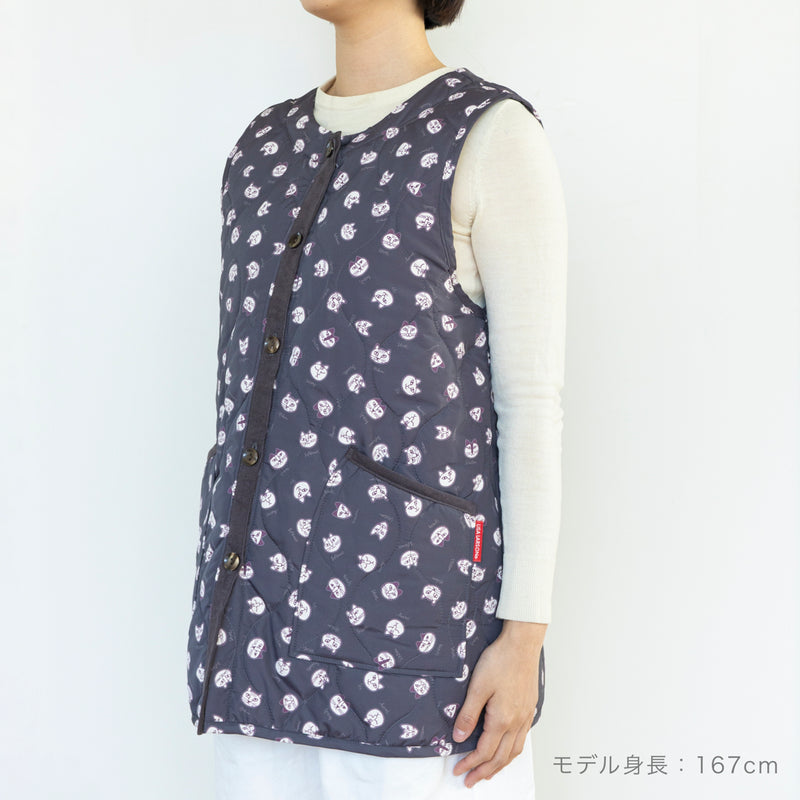 Quilt vest (sketch cats)