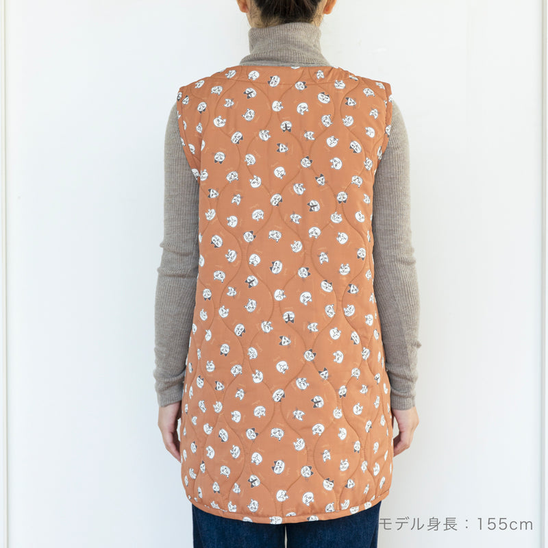 Quilt vest (sketch cats)