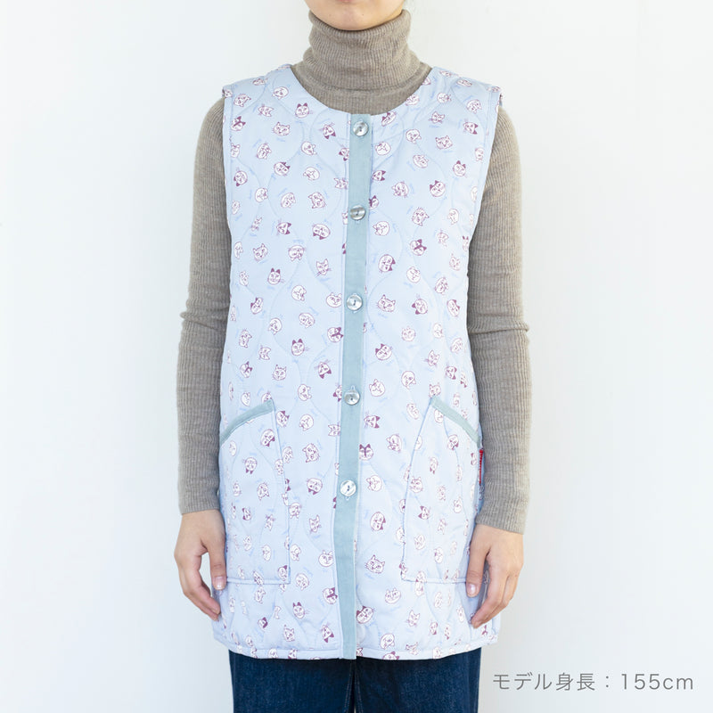 Quilt vest (sketch cats)