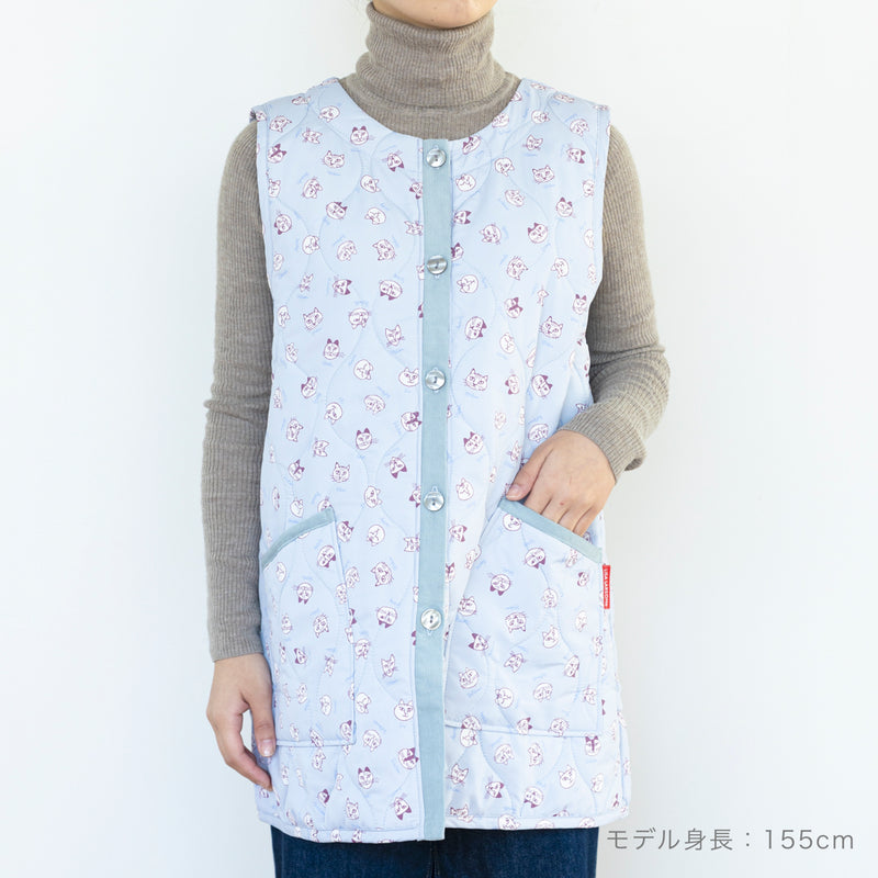 Quilt vest (sketch cats)
