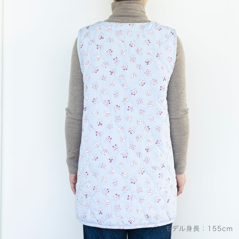 Quilt vest (sketch cats)