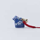 根付キーホルダー（ココロシズカの午・青）