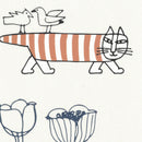 窗簾（Mikey Flower White）