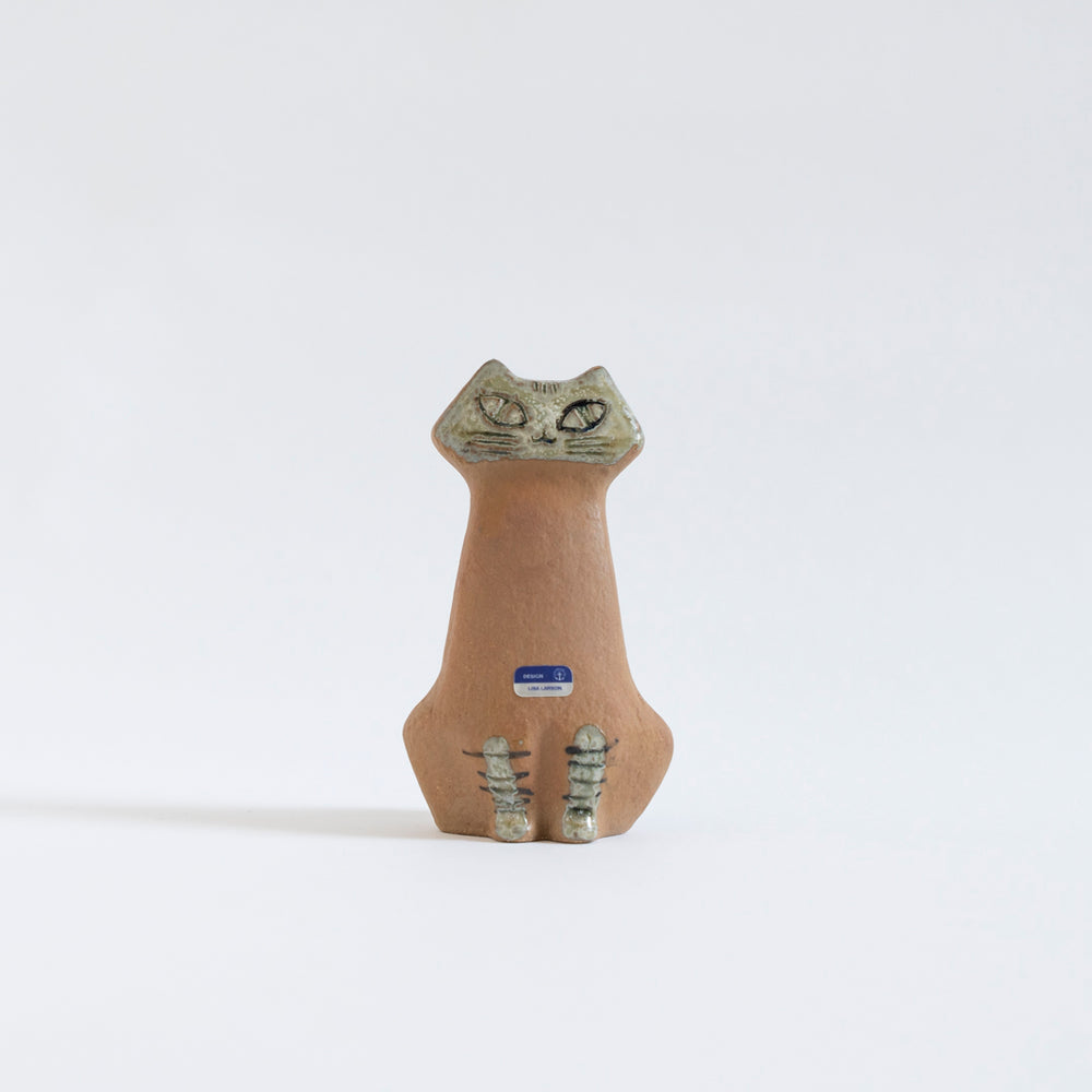 リサラーソン 猫 Lilla Zoo Siting Cat 陶器 ヴィンテージ Lilla zoo Cat sitting