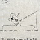 Linen bag (fish rice/boat)