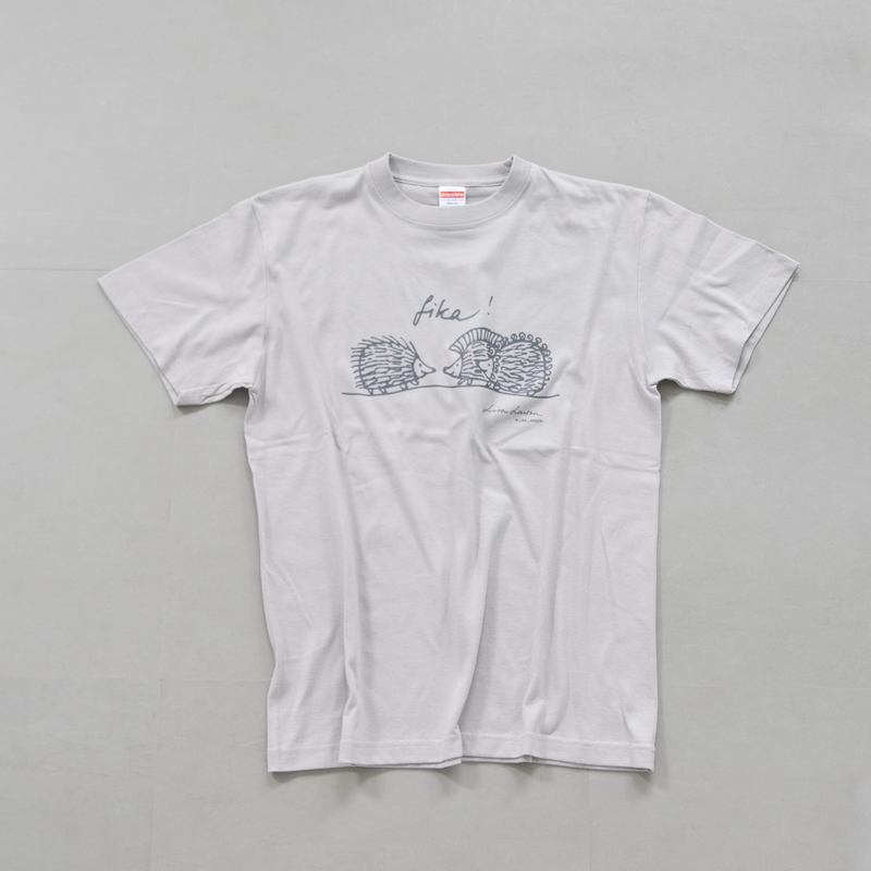 T -shirt (hedgehog light gray)