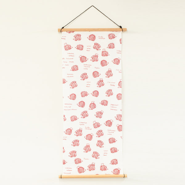 Sticked and wet (hedgehog baker, white x red)