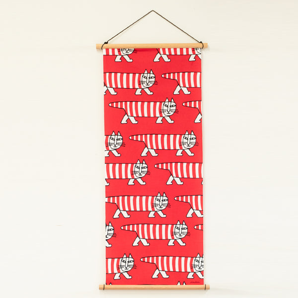 Printed and wet (my key pattern, red x red)