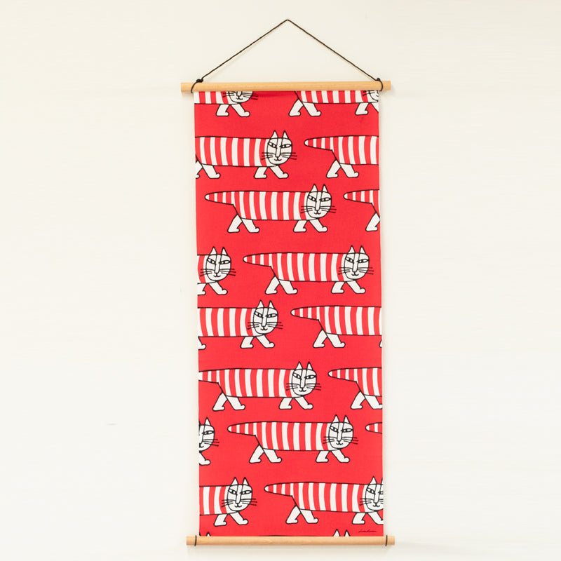 Printed and wet (my key pattern, red x red)
