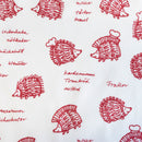 Sticked and wet (hedgehog baker, white x red)