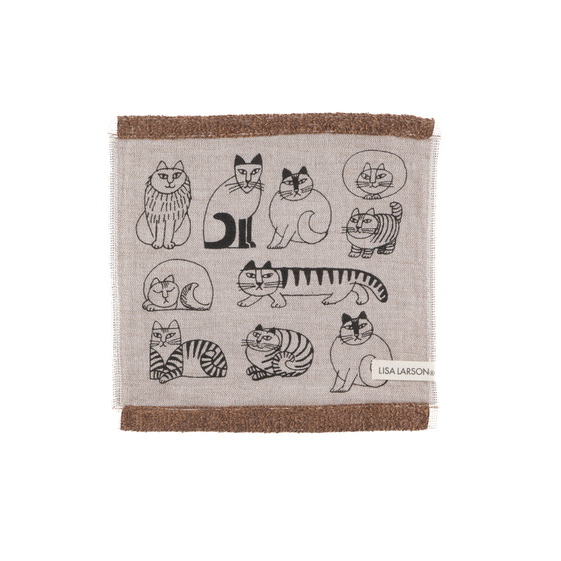 Towel (sketch cat, gauze)