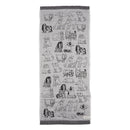 タオル（スケッチいぬたち・ガーゼ）