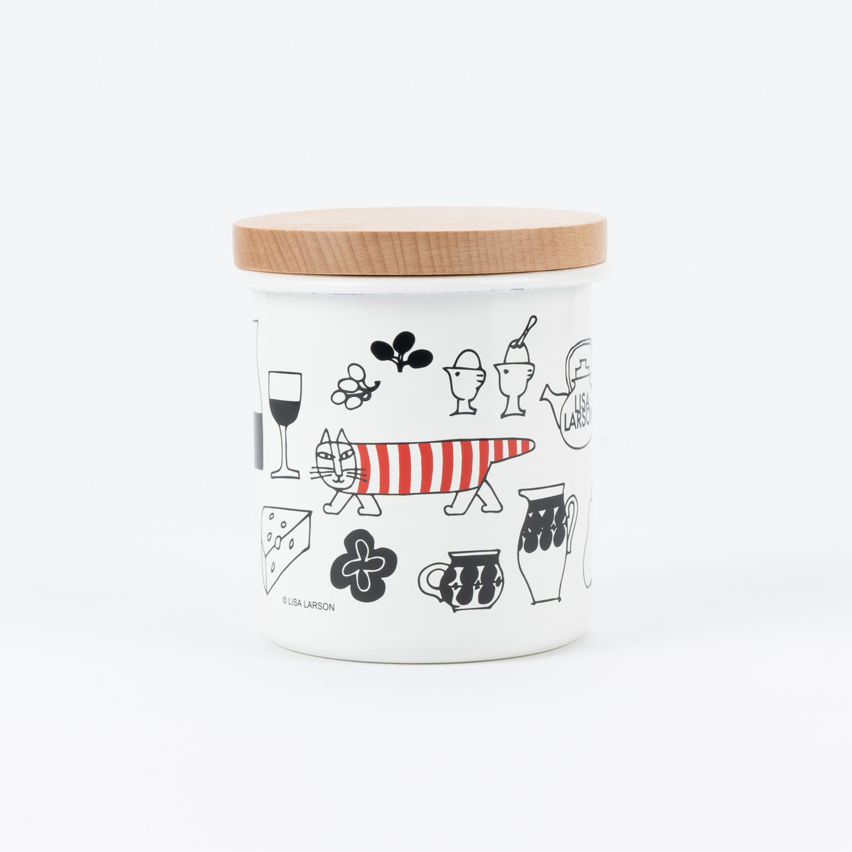 琺瑯キャニスター（マイキーキッチン）