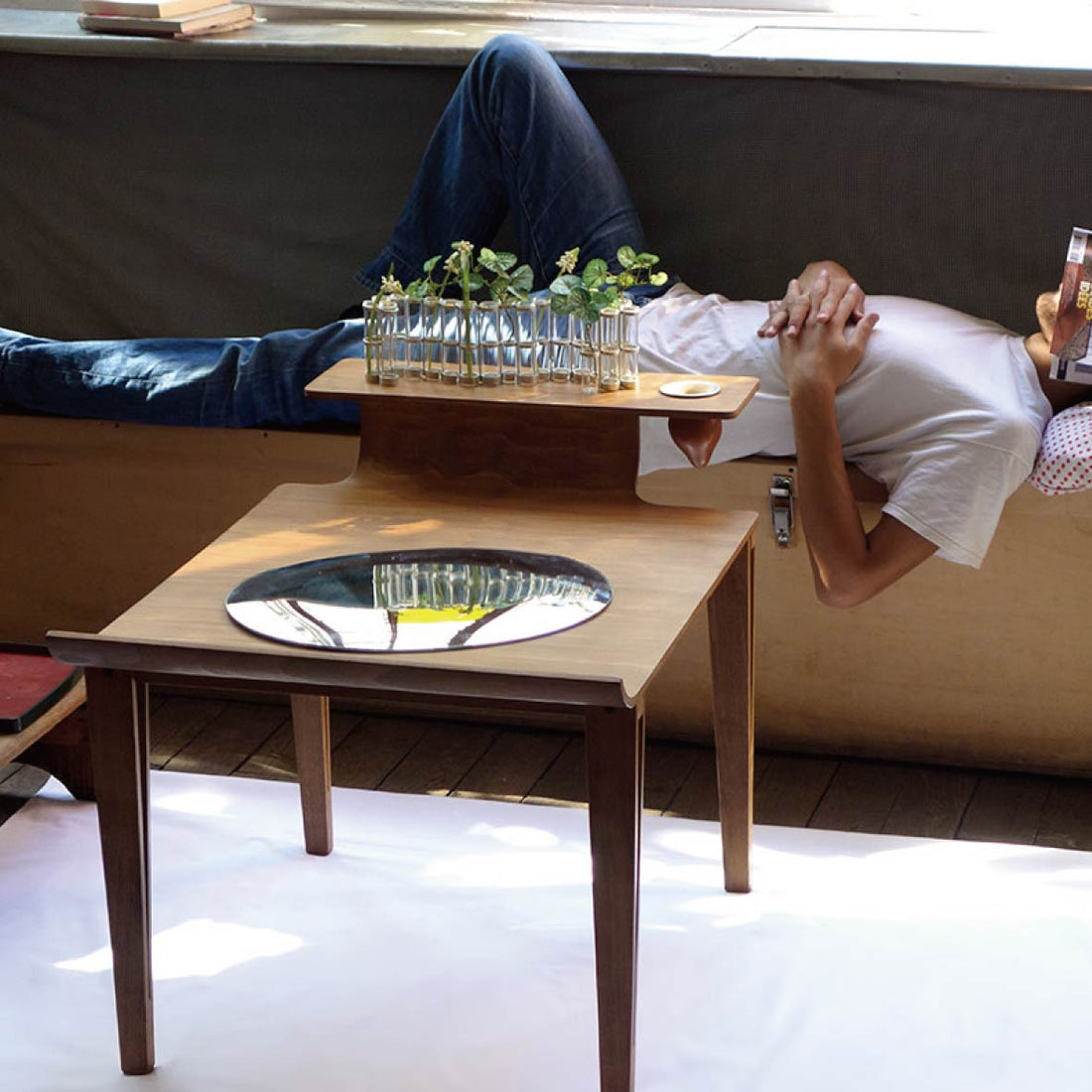 テーブル（ゴールデンオーク）