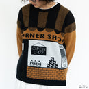 商店前毛衣（轉角商店）