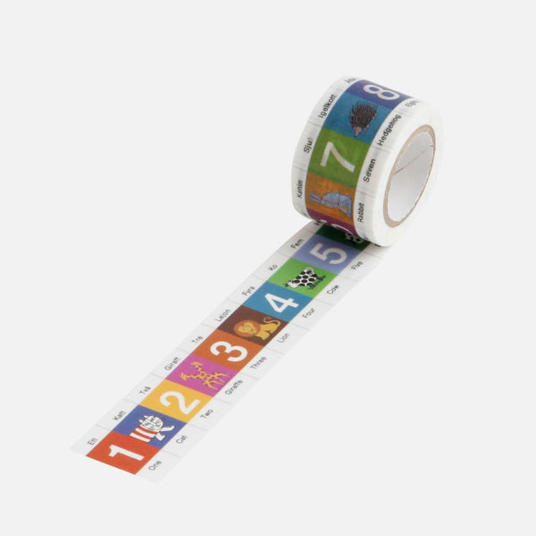 Masking tape (30mm, Baby Number Book)