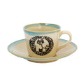 Mashiko's coffee cup & saucer (elephant)