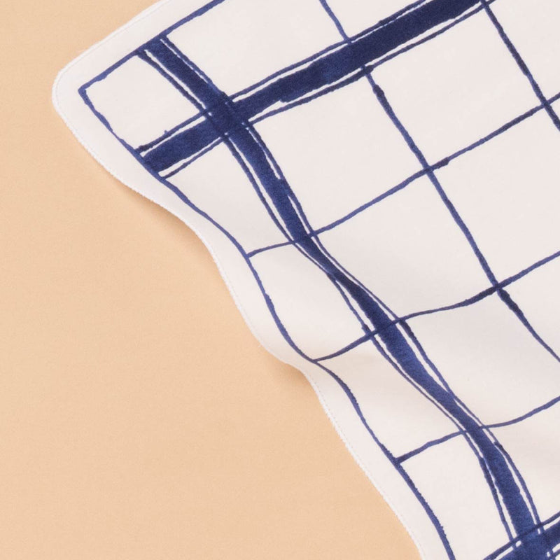 Handkerchief (check of tablecloth)