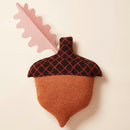 どんぐりのクッション（ブラウン）