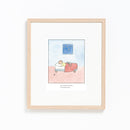 【受注生産】額装プリント「星がでるころに（ほんとうの私たち）」