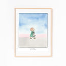 [Made -to -order production] Fed from the frame print "Protect life (truly us) A"