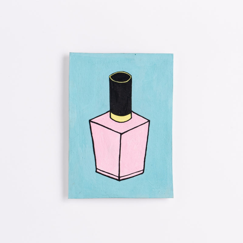 Portrait of manicure bottle