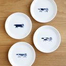 Bean dish (Hasami ware) Mikey (Calico Calico Cat)