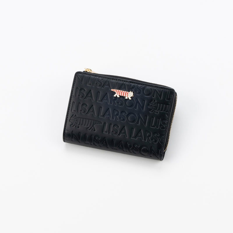 L字ファスナーミニ財布（マイキー・型押し）