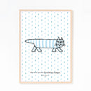 【受注生産】額装プリント「ザ・レイニーマイキー」