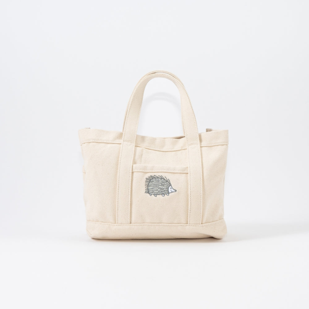 新品 ランチ バッグ 帆布 コス うさぎ ウサギ はりねずみ