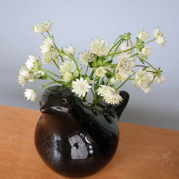 小鳥の花器 小鳥の花器