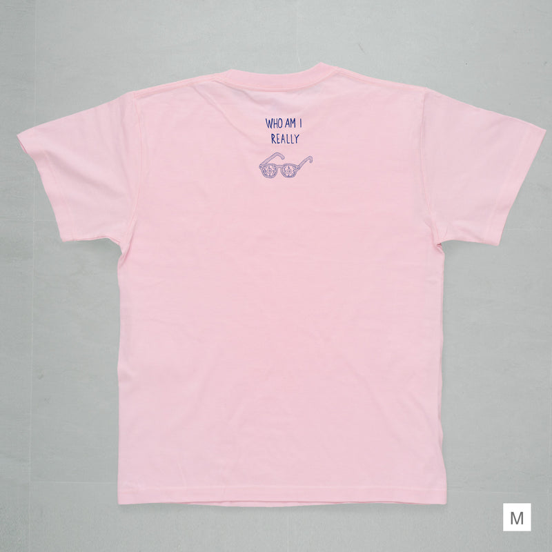 Tシャツ（ピンク・顔）