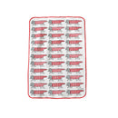 Water -absorbing cloth (My Key pattern / red)