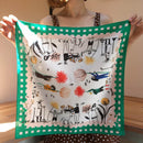 手帕（花生綠色）