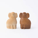 貴賓犬迷你（棕色燈）