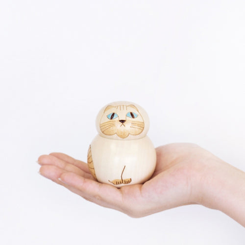 シゲです。猫＆鼠 楽天市場】リサラーソン 猫のミア こけし 【 卯三郎こけし 】 猫