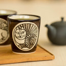 鏈獅和鳥[Mashiko Ware]