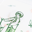 陶器和繪畫花3號（帶有額頭）