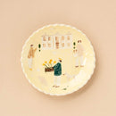 聚集在一個大花園（莊嚴的花園，黃色，16厘米）