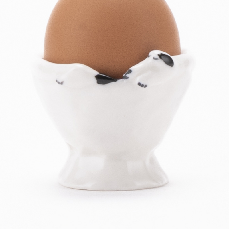 Egg stand (black mimi / white)