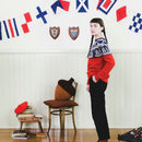 どんぐりのクッション（ブラウン）