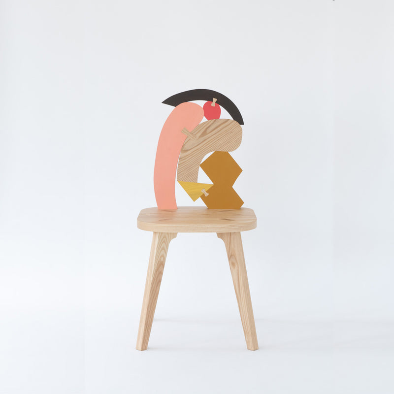 A chair of "thoughts". No.2 (pink)