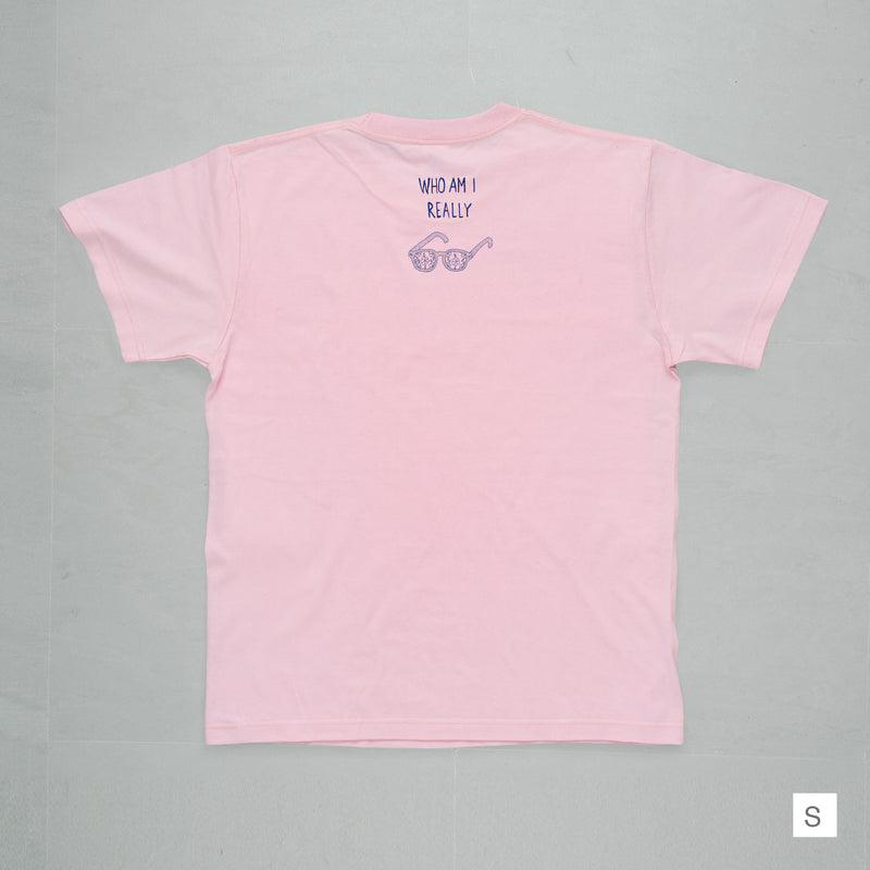 T -shirt (pink / face)