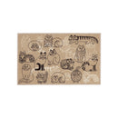 墊子（50 x 80厘米 /素描貓）