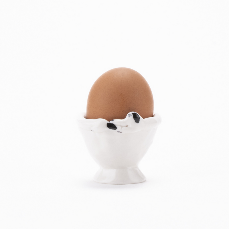 Egg stand (black mimi / white)