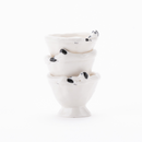 雞蛋架（黑色咪咪 /白色）