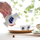 おさけとり（徳利とお猪口）あおい