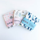 蚊帳生地ふきん（はりねずみの森）