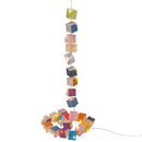 3D Crystal Dolphin Ball Light with Colorful LED Light Base