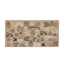 墊子（60 x 120厘米，素描貓）